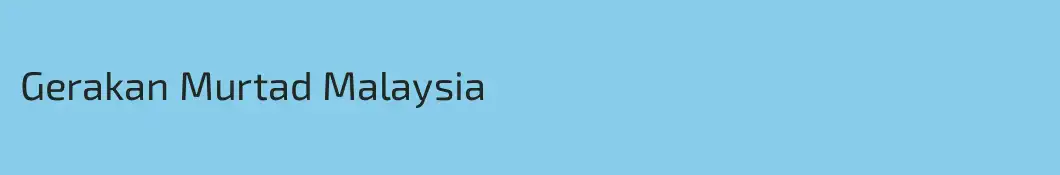 Gerakan Murtad Malaysia